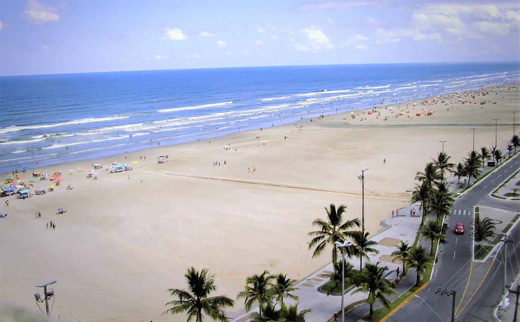 Apartamento Frente Ao Mar Em Praia Grande Apartment ปรายากรันเด ภายนอก รูปภาพ