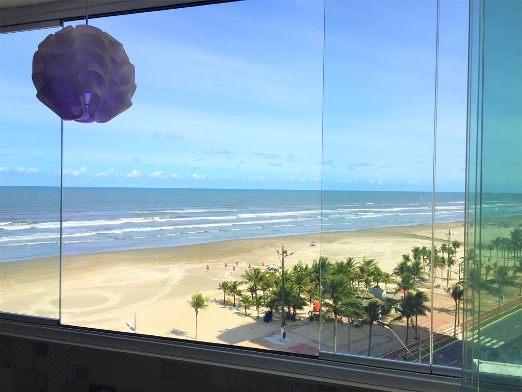 Apartamento Frente Ao Mar Em Praia Grande Apartment ปรายากรันเด ภายนอก รูปภาพ
